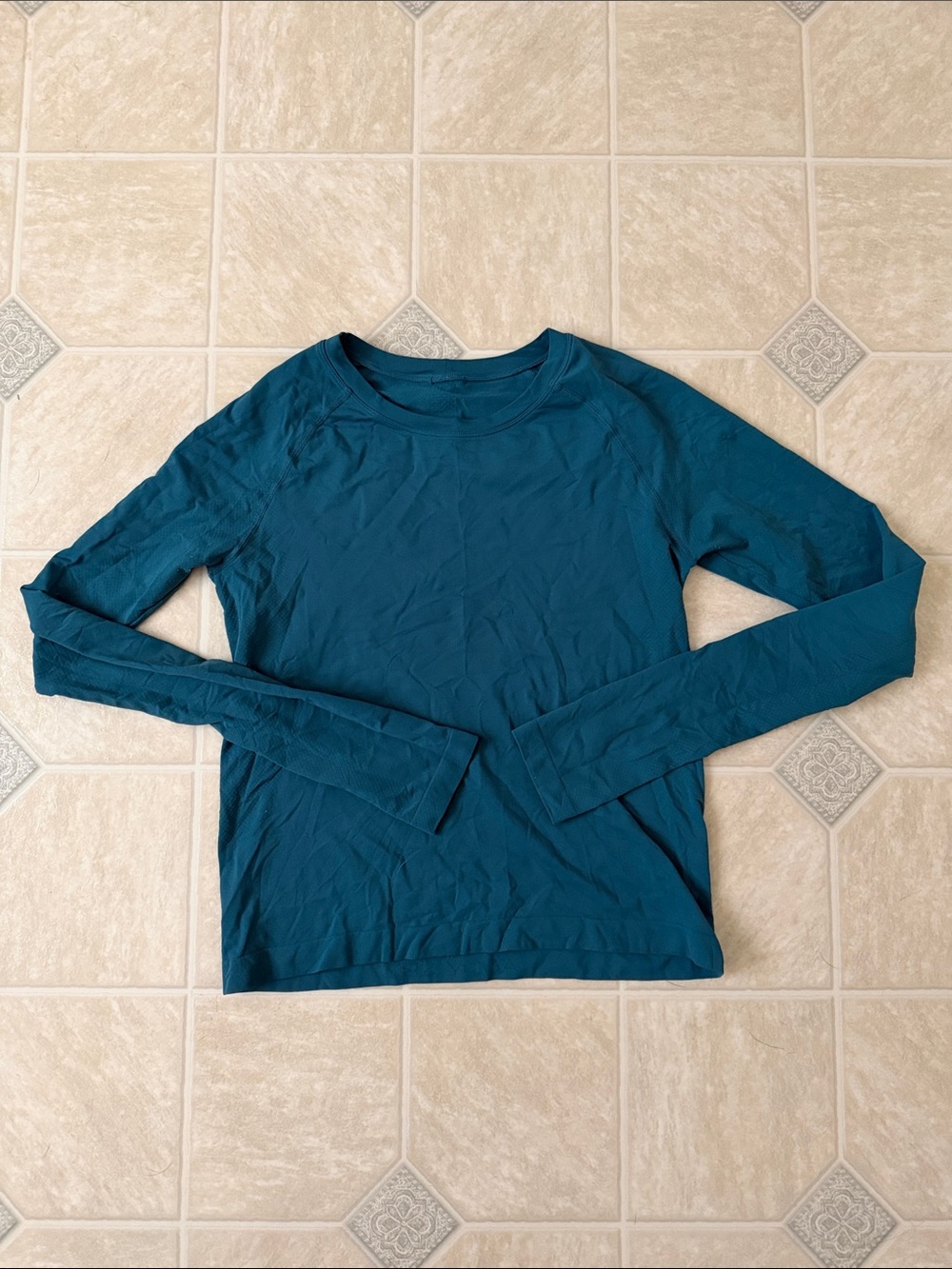 Teal Workout Top